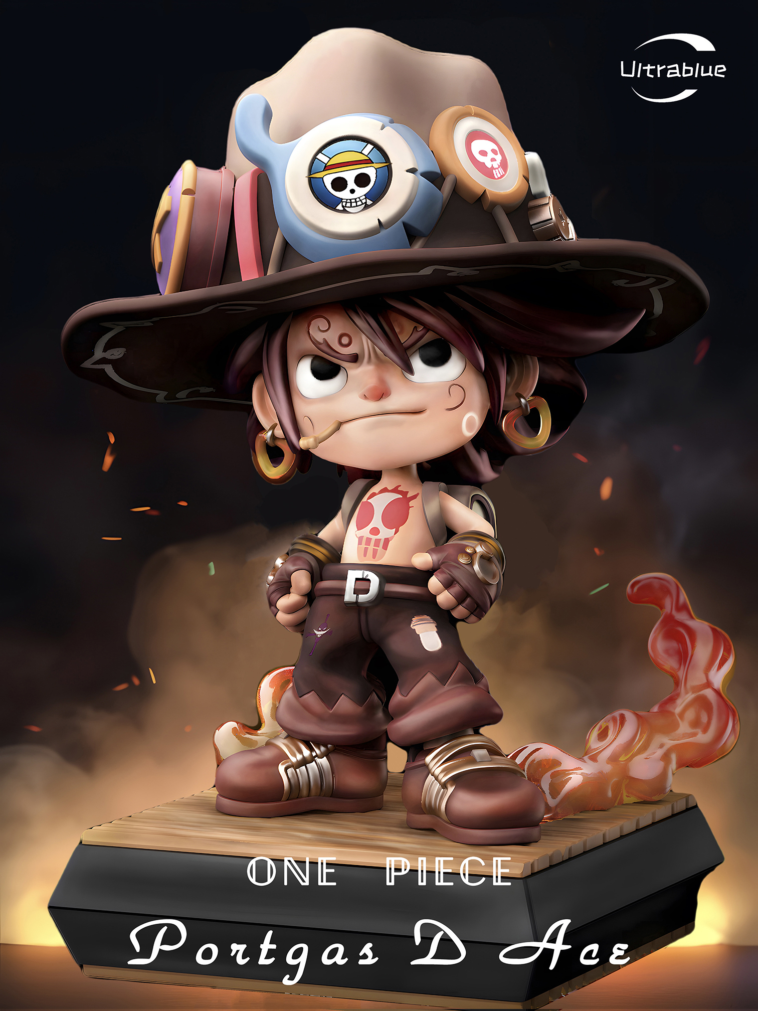 One Piece - Portgas D. Ace by Third Eye Studio