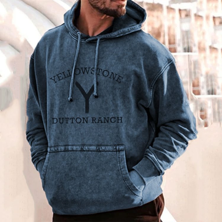 Fashion neutral printed Hoodie