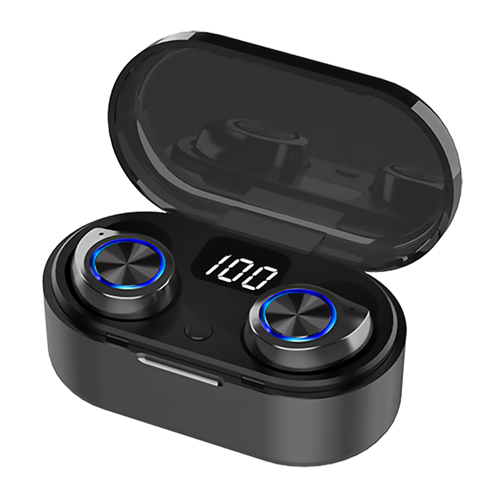 TW80 TWS Wireless Bluetooth Touch Control Earphone w/LED Display Charge Box, Black, 501 Original
TW80 TWS Wireless Bluetooth Touch Control Earphone w/LED Display Charge Box, Black, 501 Original
