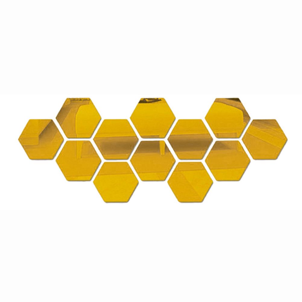 12pcs Hexagon Honeycomb 3D Acrylic Mirror Wall Stickers Living Room Poster, 501 Original
12pcs Hexagon Honeycomb 3D Acrylic Mirror Wall Stickers Living Room Poster, 501 Original
