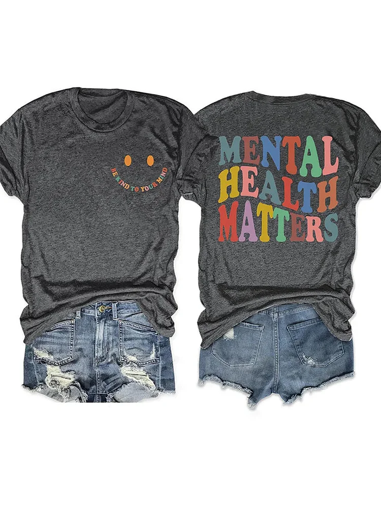 Mental Health Matters T-shirt socialshop