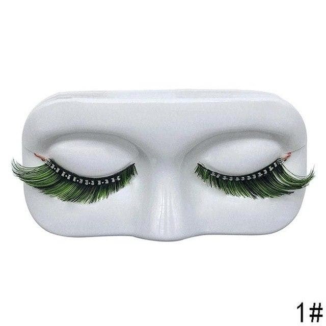 Colorful Shining False Eyelashes