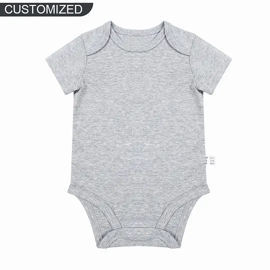 【0M-24M】Customized Butterfly&Flower Letter Baby Bodysuit