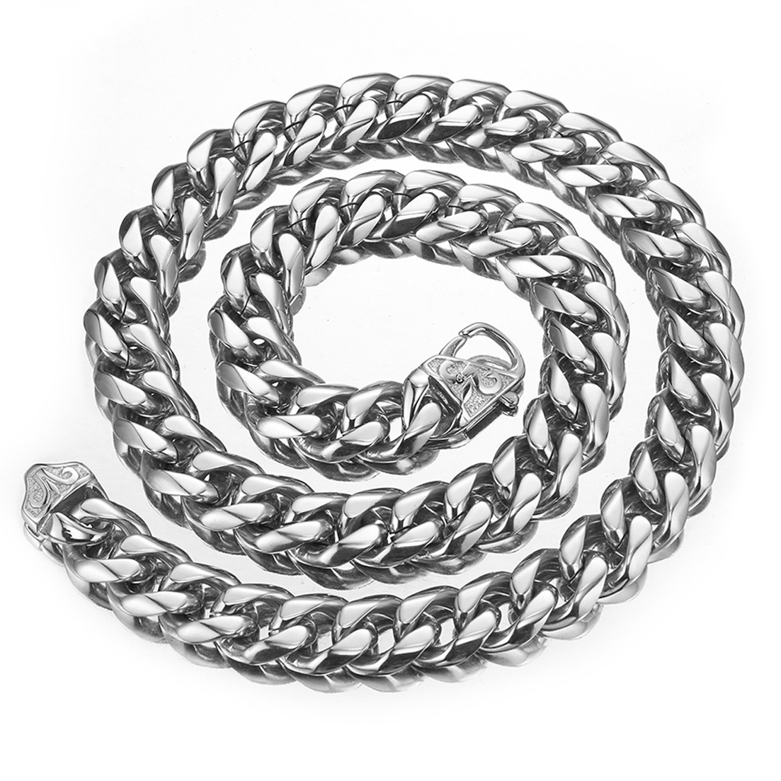 Titanium cuban hot sale link chain