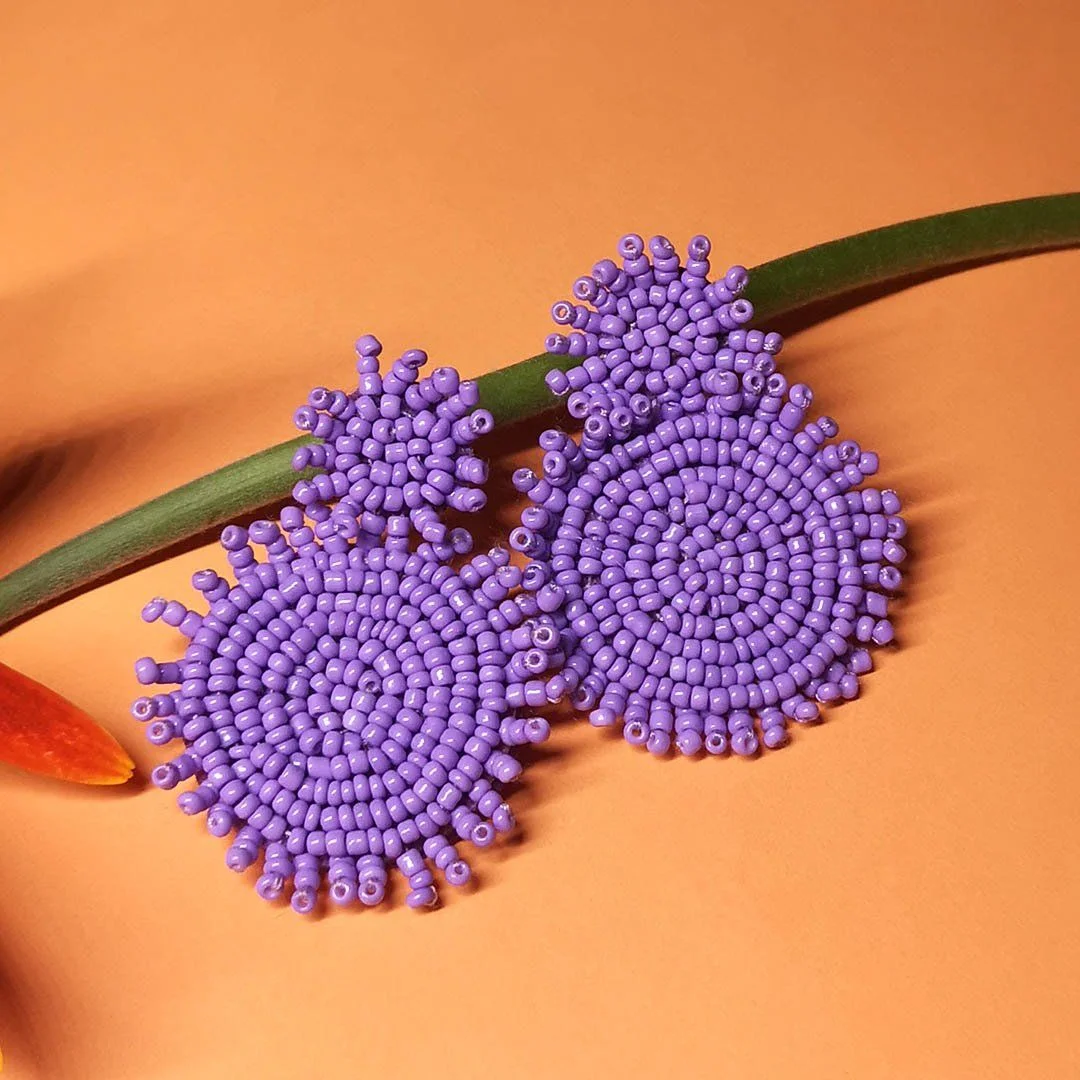 Chic Earrings (Purple) - AW7016