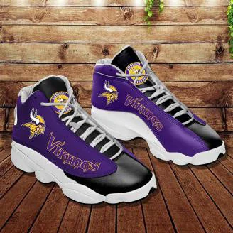 Minnesota Vikings Printed Unisex Basketball Shoes