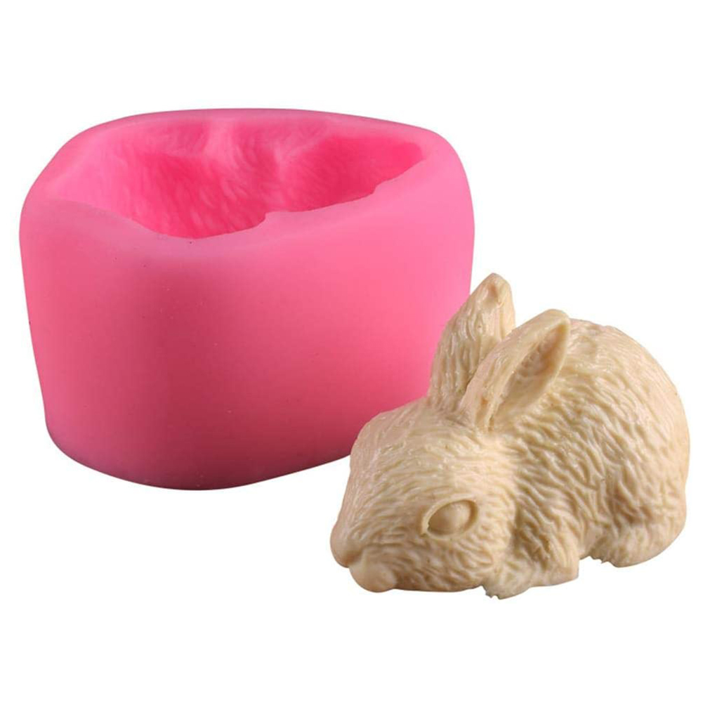 Silicone Bunny Candle Molds 3D Rabbit Plaster Soap Epoxy Resin DIY Mould, 501 Original
Silicone Bunny Candle Molds 3D Rabbit Plaster Soap Epoxy Resin DIY Mould, 501 Original