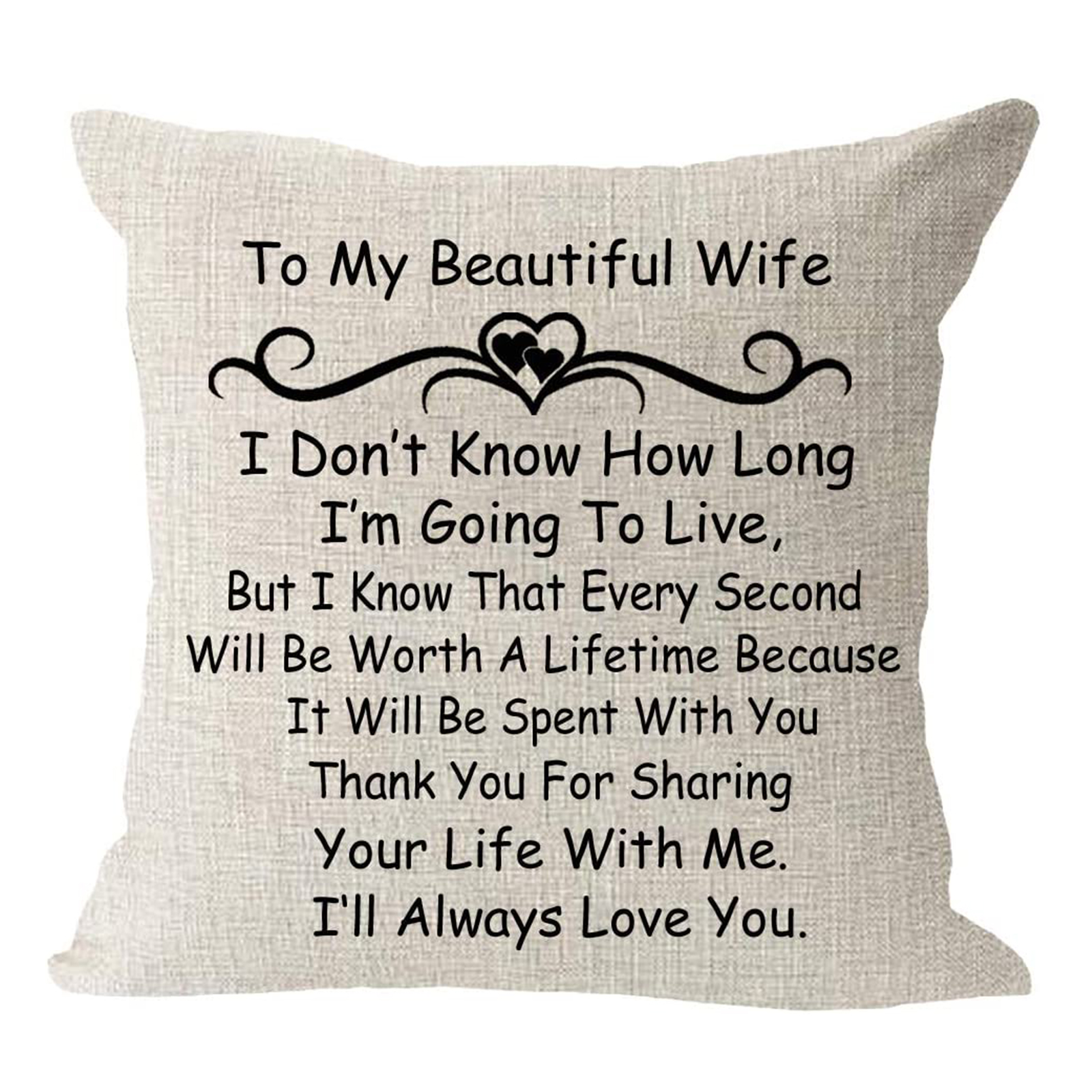 Valentines Pillow Cases 18x18 inch, Cotton Linen Letters Cushion Cover, 501 Original
Valentines Pillow Cases 18x18 inch, Cotton Linen Letters Cushion Cover, 501 Original