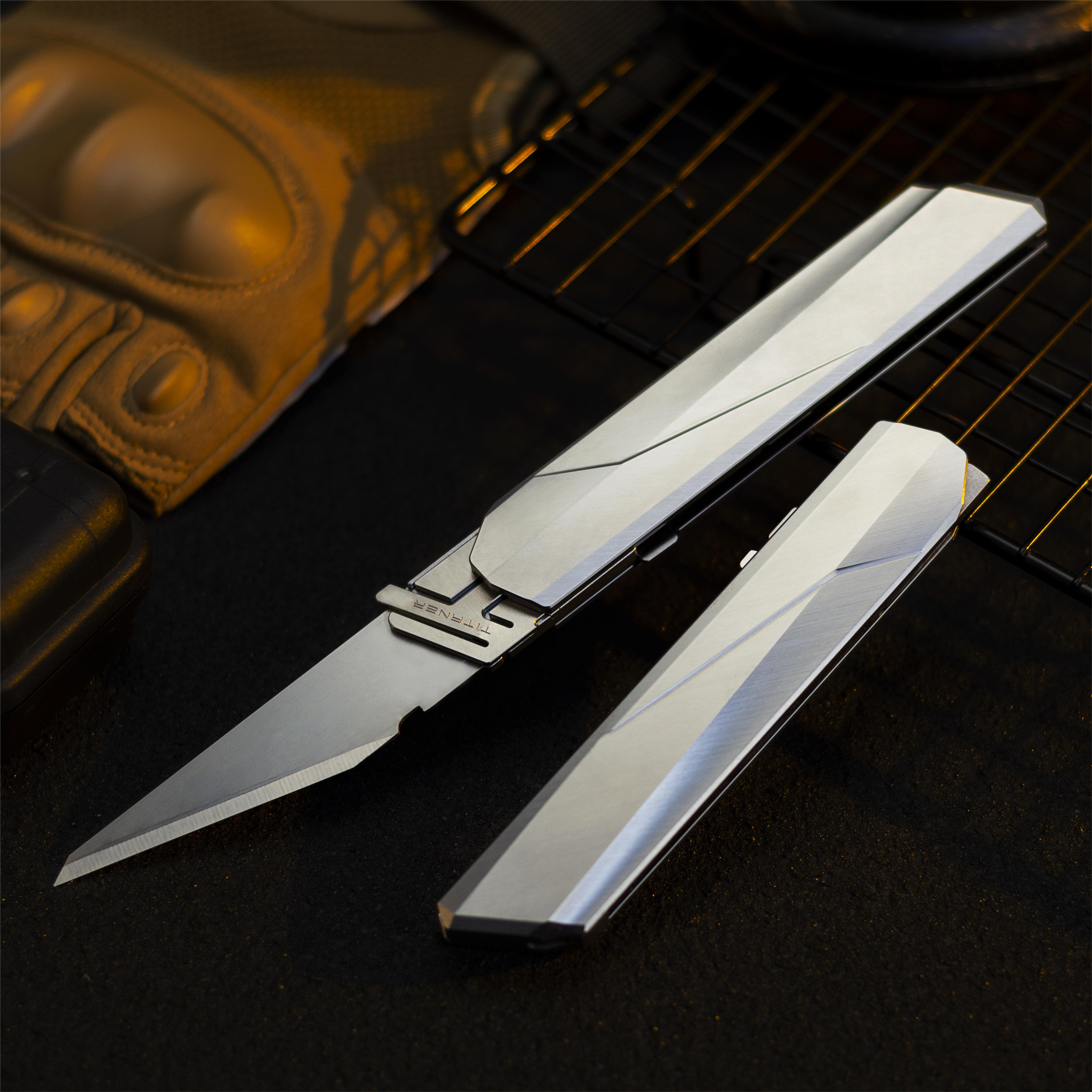 Raven Titanium Utility Folding knife