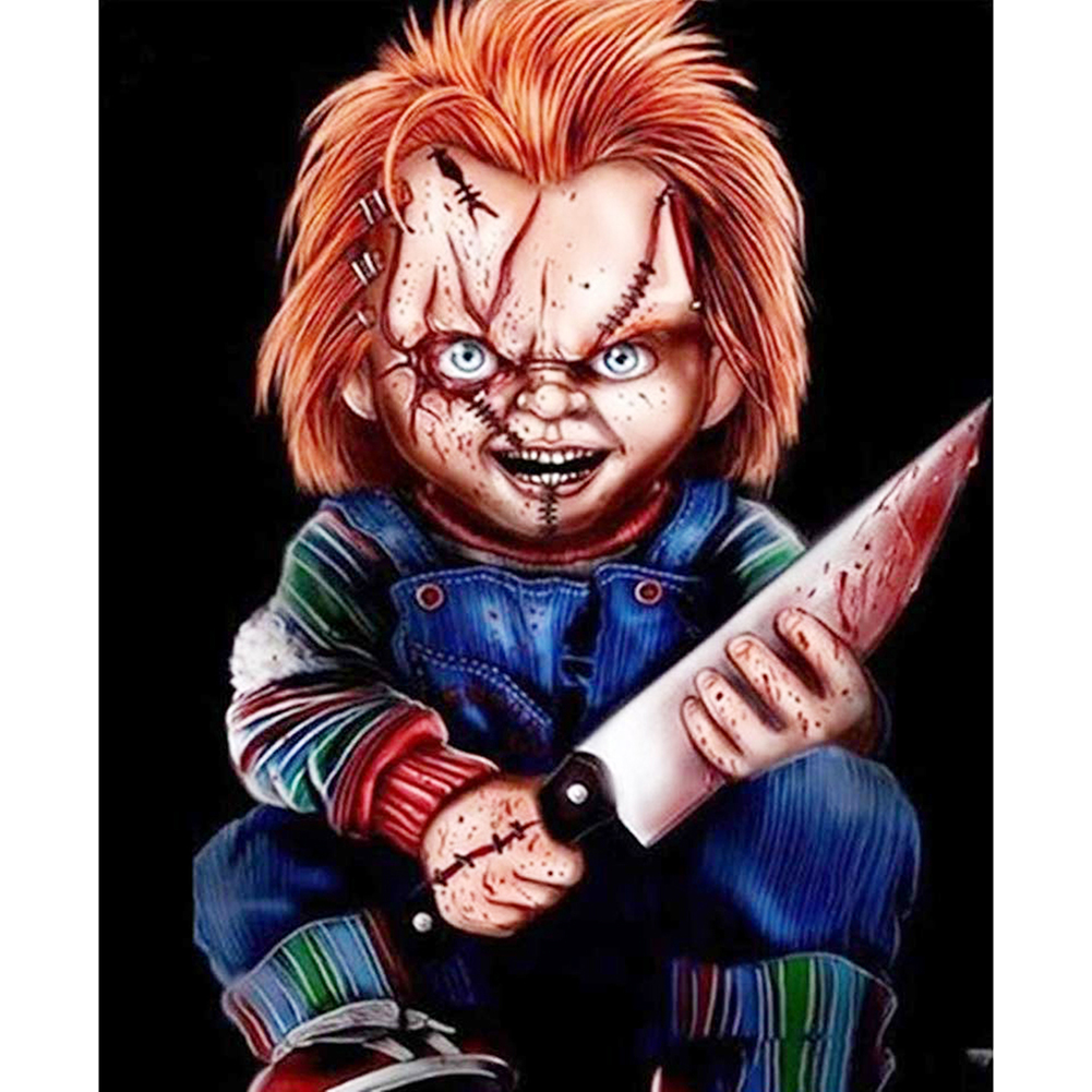 (Multi-Size) Horror Doll - Round/Square Drill Diamond Painting - 30*40CM, Round diamond 30*40cm, 501 Original
(Multi-Size) Horror Doll - Round/Square Drill Diamond Painting - 30*40CM, Round diamond 30*40cm, 501 Original