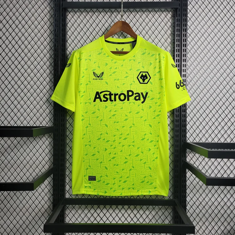 Wolves FC Away Shirt Kit 2023-2024 - Green