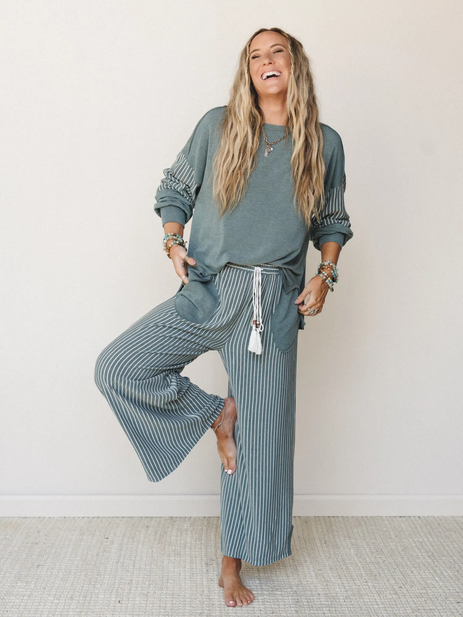 The Nest Easy Days Contrast Set - Olive