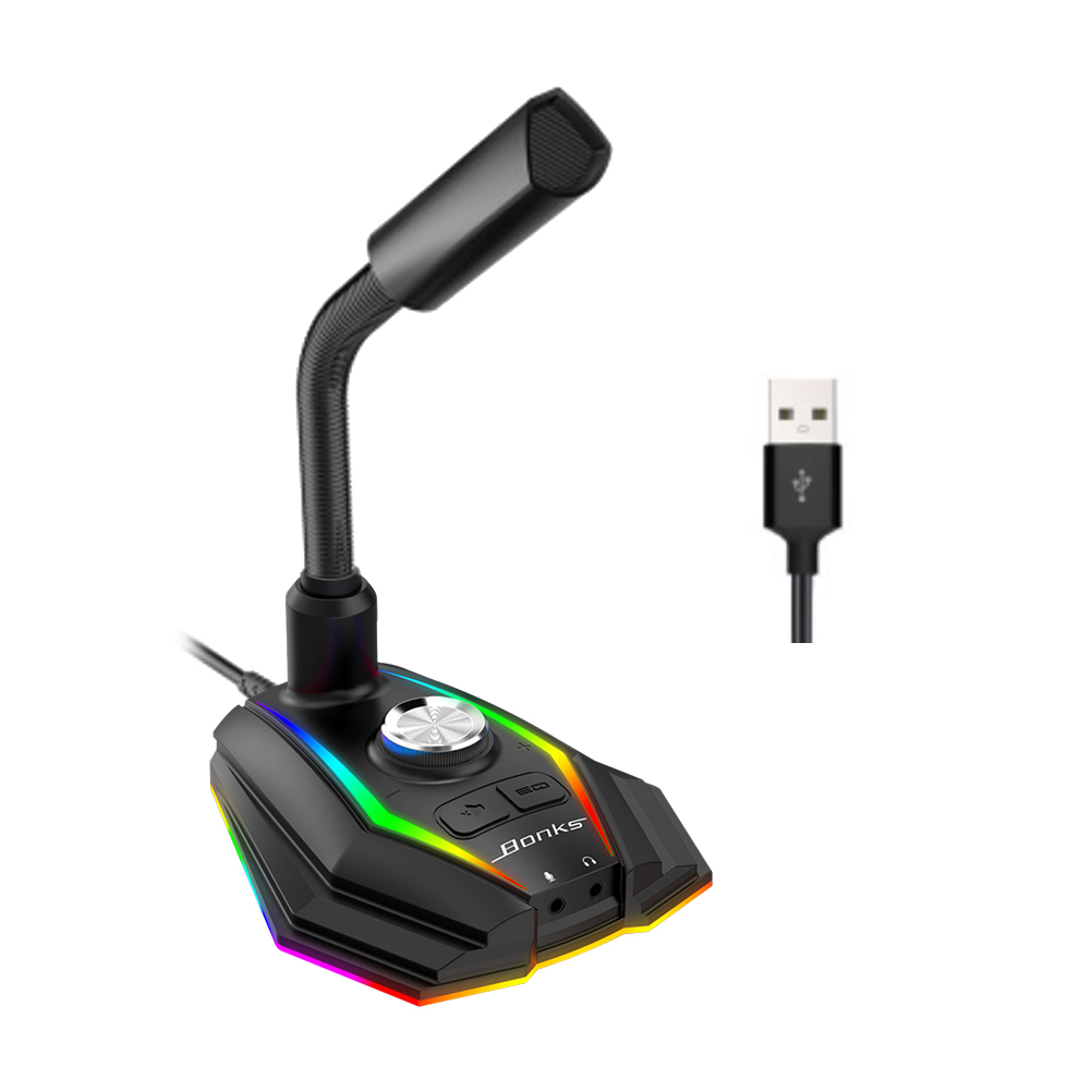 Desktop Capacitive M2 USB RGB Noise Reduction Computer Microphone for Live, Usb&rgb&eq, 501 Original
Desktop Capacitive M2 USB RGB Noise Reduction Computer Microphone for Live, Usb&rgb&eq, 501 Original