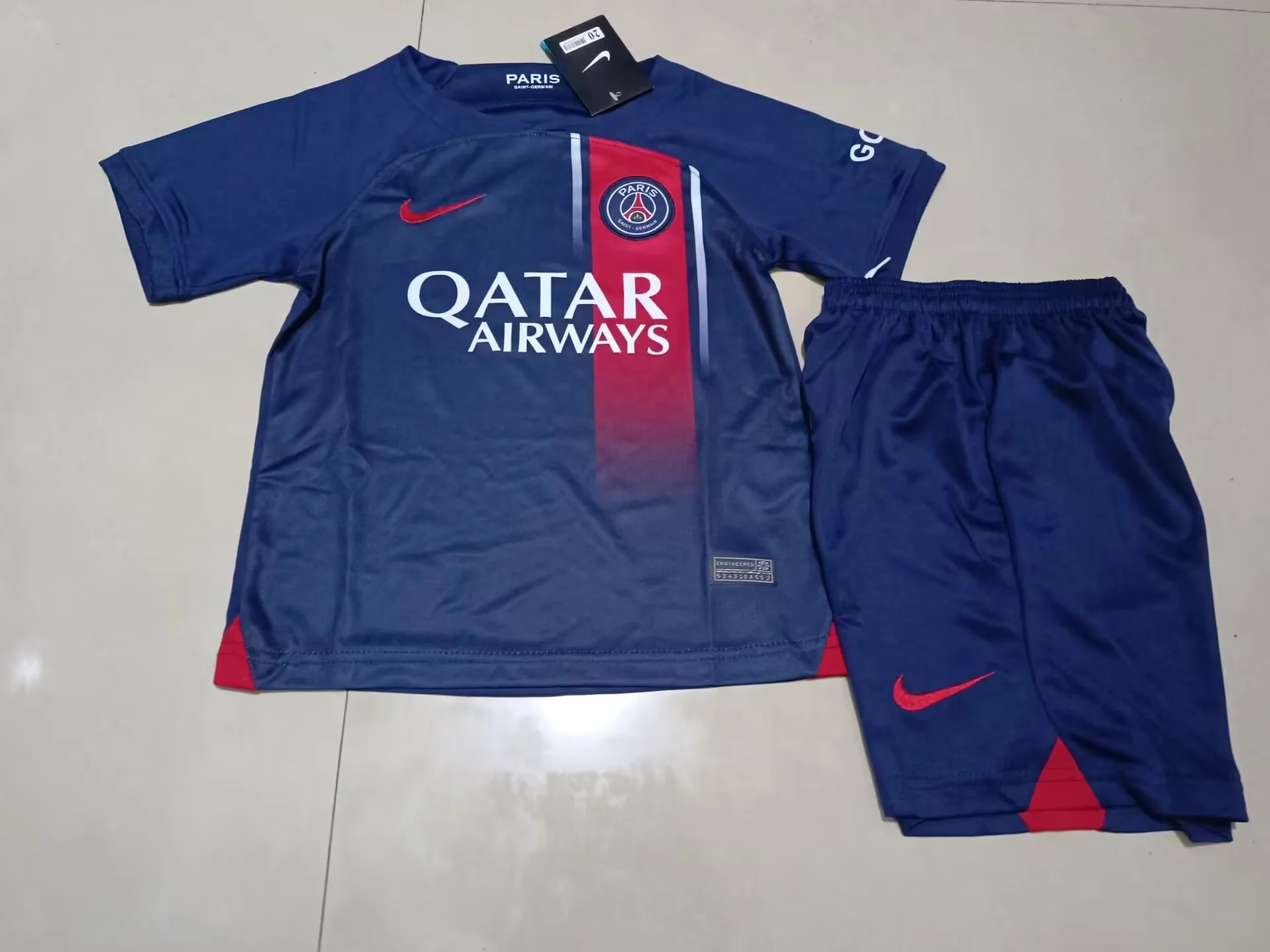 Paris Saint-Germain Jersey 23/24 PSG Football Kit 2023 2024 Soccer Shirt