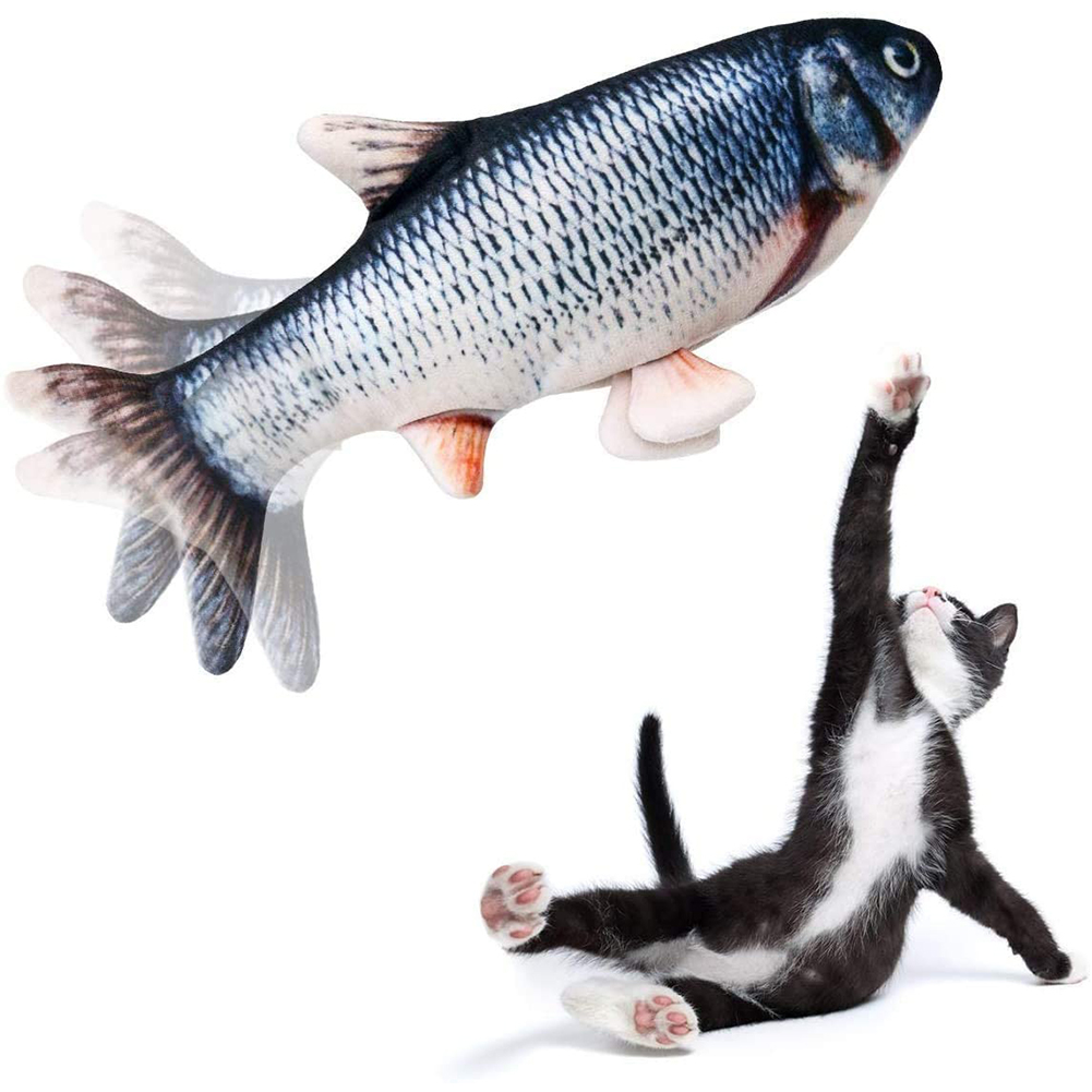 Pet Toy Electric Stimulation Fish Beating Catnip Plush USB Doll, Catfish., 501 Original
Pet Toy Electric Stimulation Fish Beating Catnip Plush USB Doll, Catfish., 501 Original