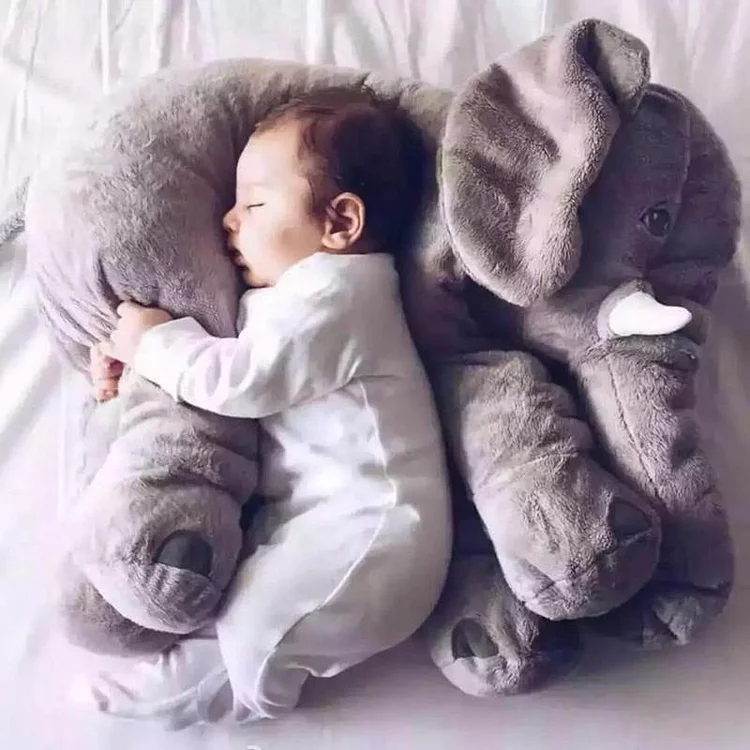 Adorable Elephant Stuffed Plush Pillow Toy | Baby Elephant Pillow