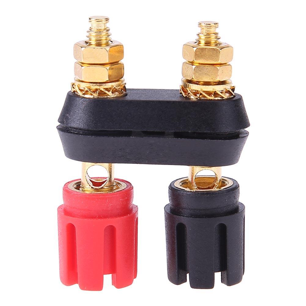 1Pc Amplifier Speaker Banana Plug W/ Red+ Black Couple Terminals Connector, 501 Original
1Pc Amplifier Speaker Banana Plug W/ Red+ Black Couple Terminals Connector, 501 Original