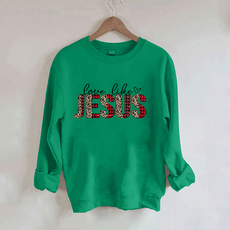 Comstylish Alphabet Printed Round Neck Casual Long Sleeve Sweatshirt