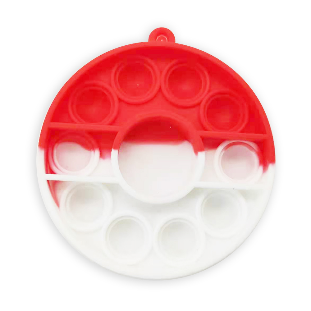 Silicone Push Bubble Cartoon Ball Pendant Funny Toy Autism Stress Reliever, 501 Original
Silicone Push Bubble Cartoon Ball Pendant Funny Toy Autism Stress Reliever, 501 Original