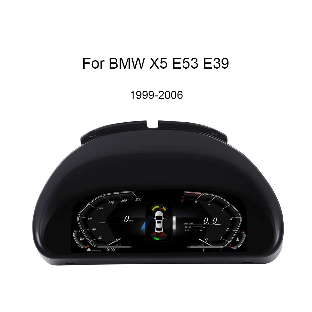10.25 inch LCD for BMW X5 E53 Cluster Armaturenbrett Instrument Vollbild Tachometer