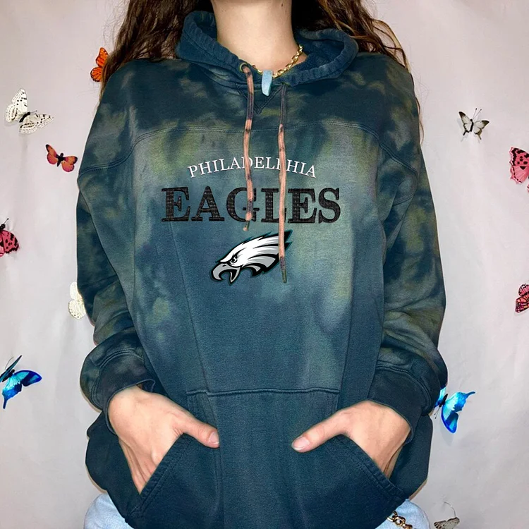 Philadelphia Eagles Women Printed  Hoodie
