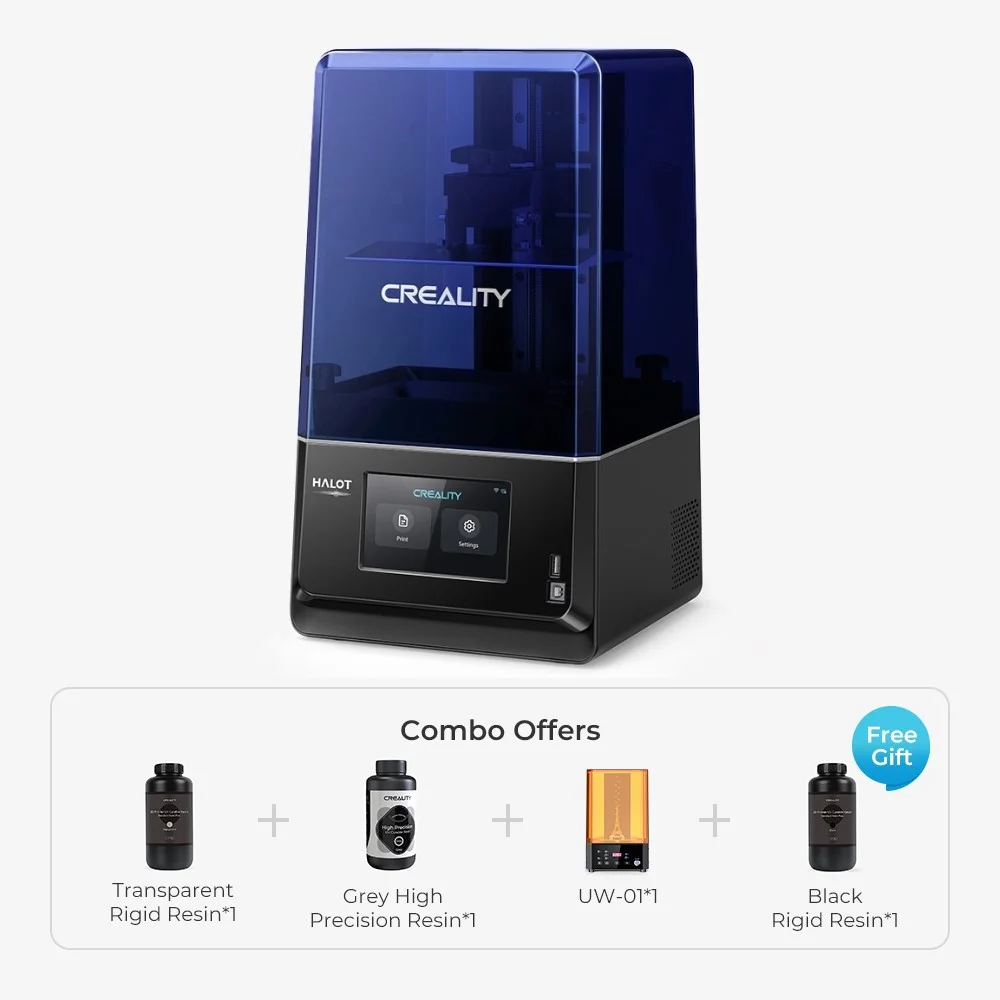HALOT-ONE PLUS Resin 3D Printer Combo