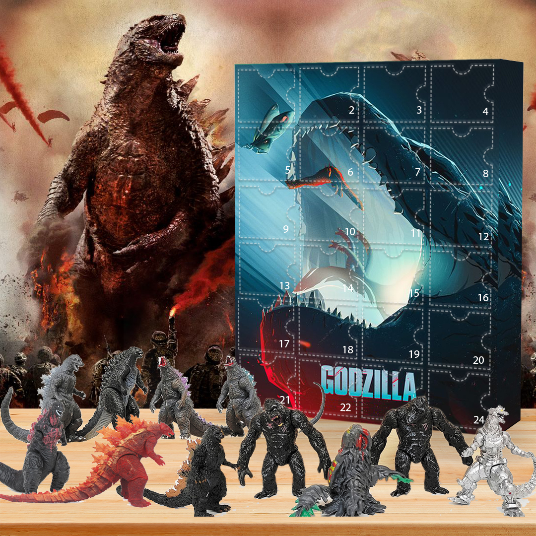 Godzilla Advent Calendar The One With 24 Little Doors