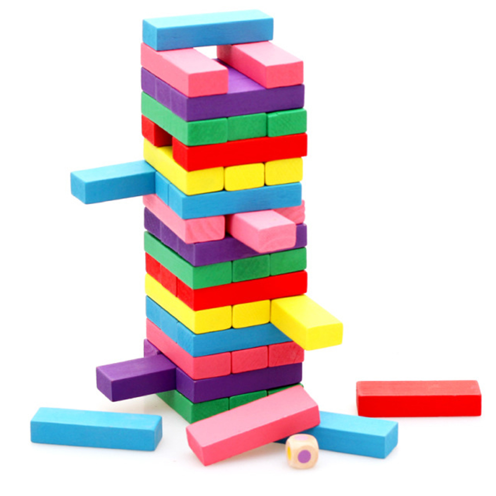 Large Stacking Tumbling Wood Block Game Puzzle Toy Building Blocks Tower, 501 Original
Large Stacking Tumbling Wood Block Game Puzzle Toy Building Blocks Tower, 501 Original