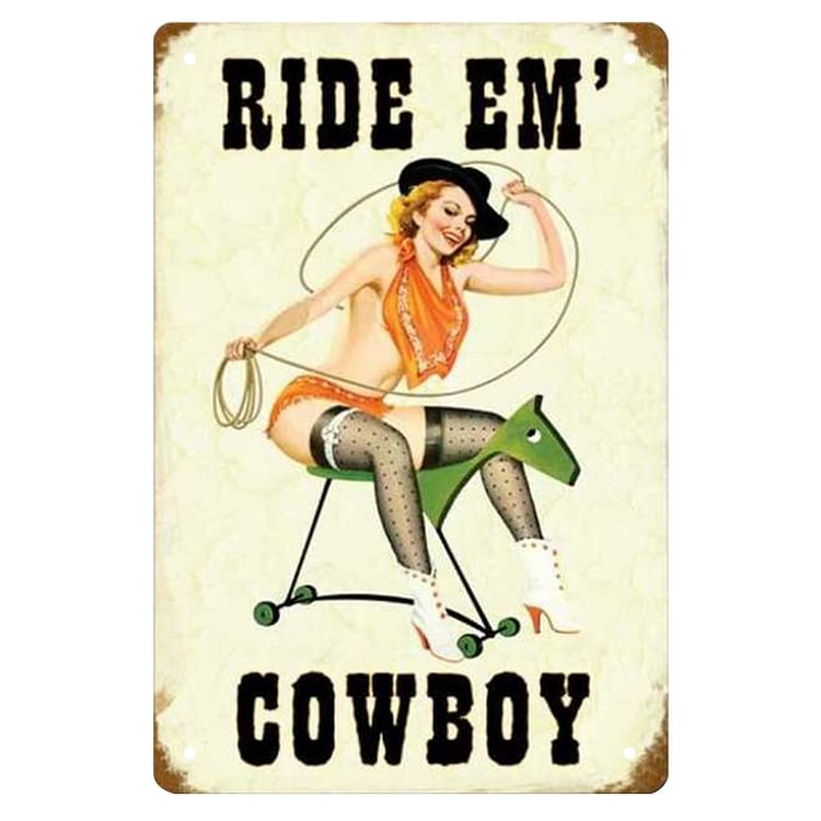 Pin-Up Girls Sexy Girls - Vintage Tin Signs/Wooden Signs - 20*30cm/30*40cm