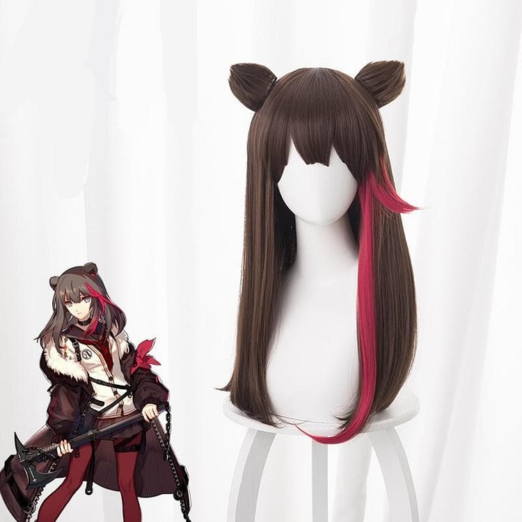 Arknights LinDong Brown Cosplay Wig SP14242