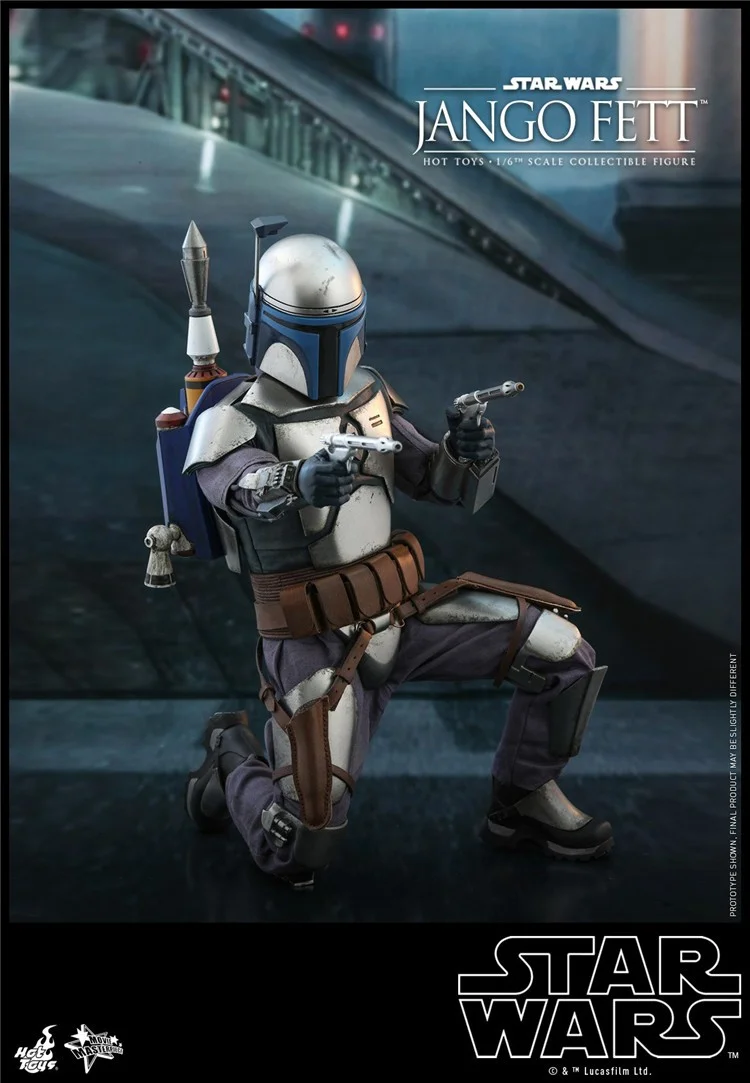 【IN STOCK】Hottoys MMS589 Star Wars Episode II Attack of the Clones Jango Fett 1/6 scale Action Figure