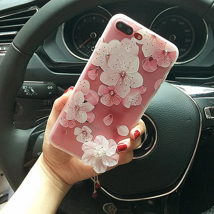 Floral Sakura Cherry Phone Case SP1710300