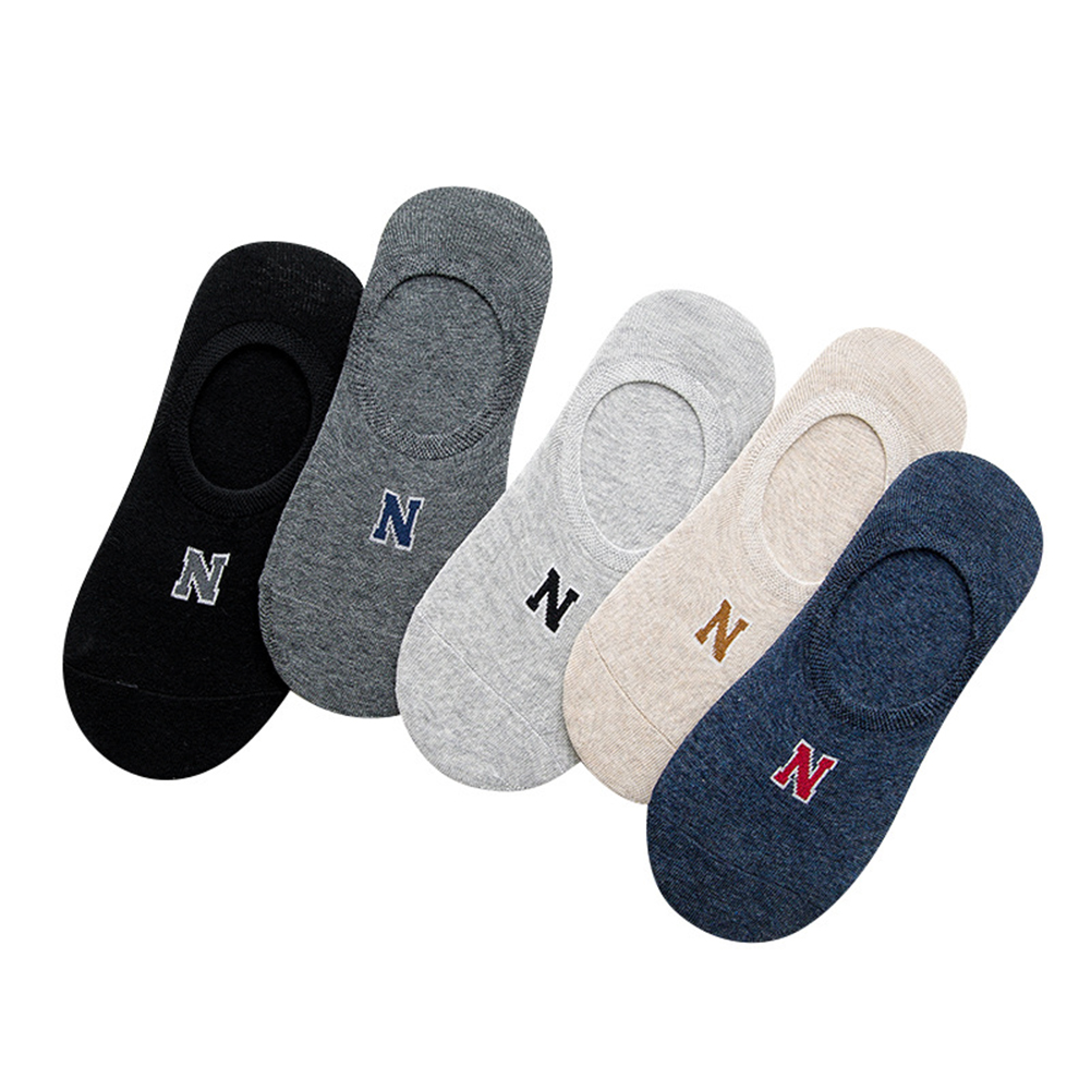 5pairs/set Letter N Print Soft Cotton Invisible Crib Socks Men Boat Socks, 501 Original
5pairs/set Letter N Print Soft Cotton Invisible Crib Socks Men Boat Socks, 501 Original