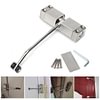 Automatic Mounted Spring Door Closer Stainless Steel Adjustable Surface