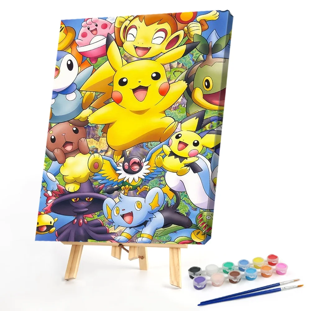 The Pokemon - Paint by Numbers(40*50cm)