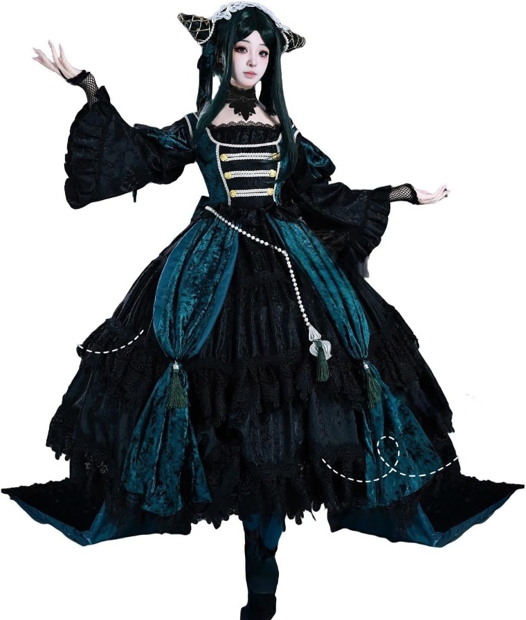 Azuiblc 黒執事 緑の魔女 ジークリンデ・サリヴァンコスプレ衣装