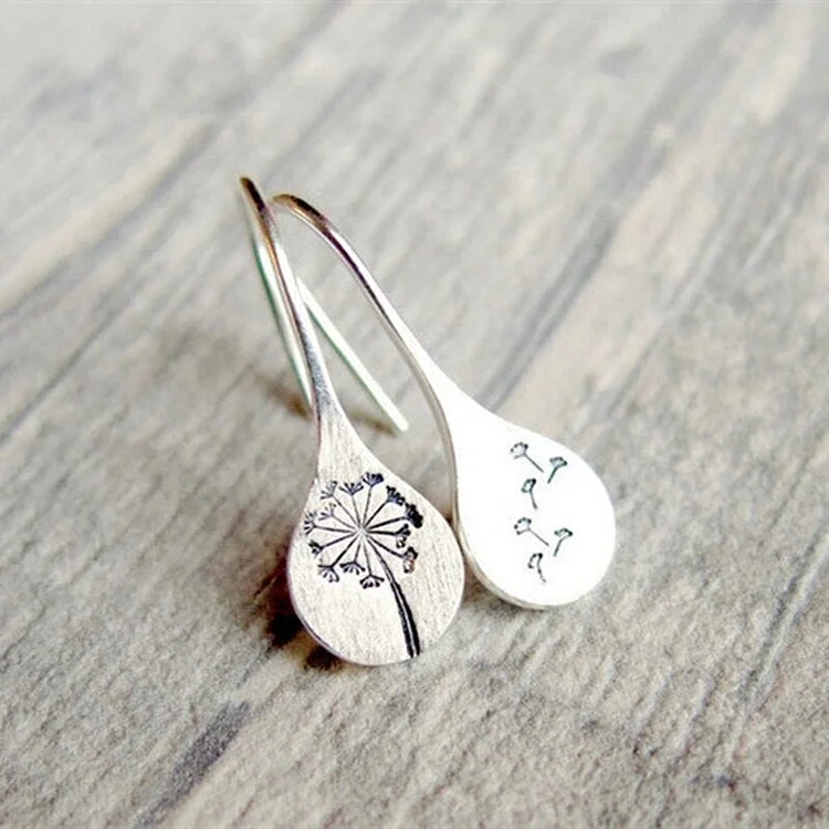 Fashion Simple Dandelion Earrings