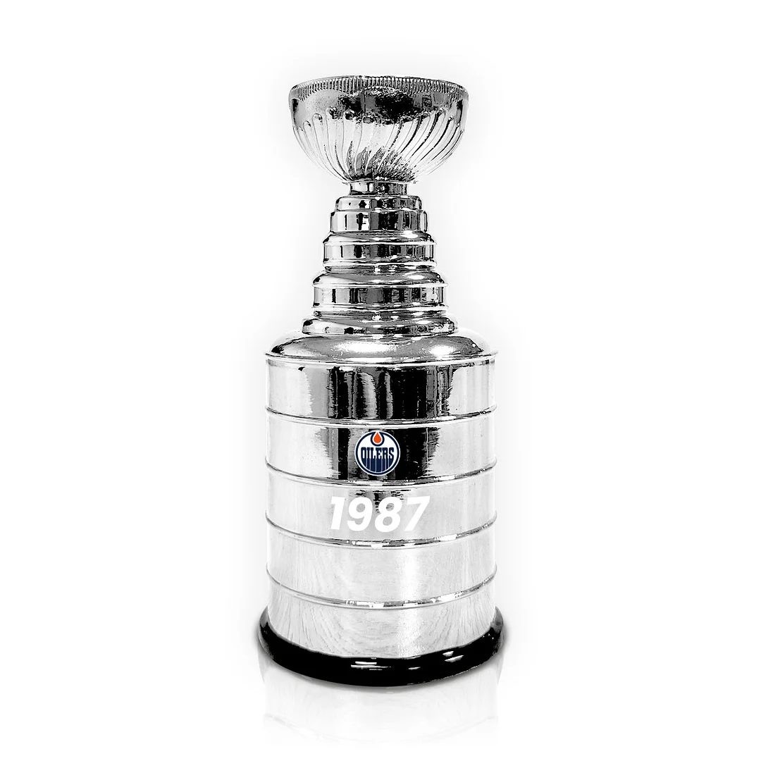 【NHL】1987 Stanley Cup Trophy ，Edmonton Oilers