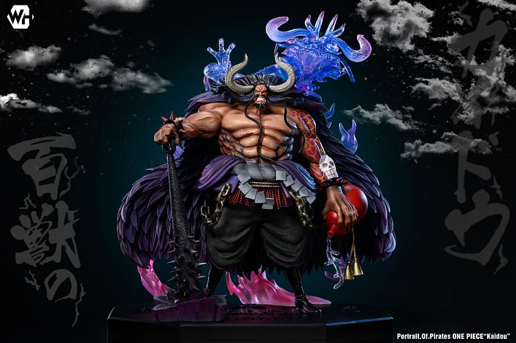 WH Studio - One Piece Kaido 1.0 the Strongest Creature of the Beast Pirates POP & MAX Statue(GK)-
