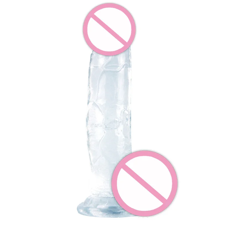 Women's Crystal Penis - Rose Toy