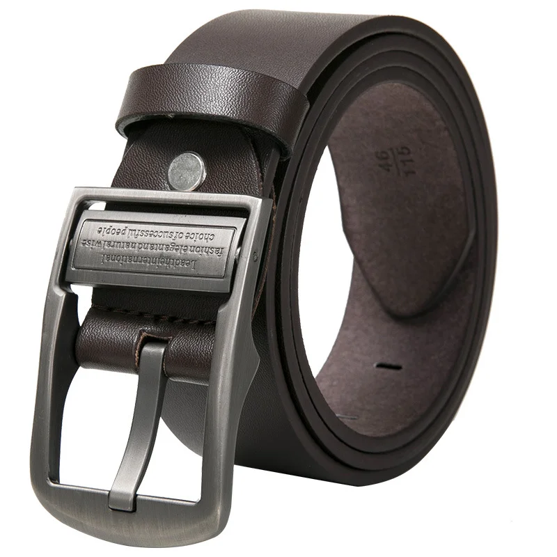 Men's Casual Retro Pin Buckle PU Leather Belt-inspireuse