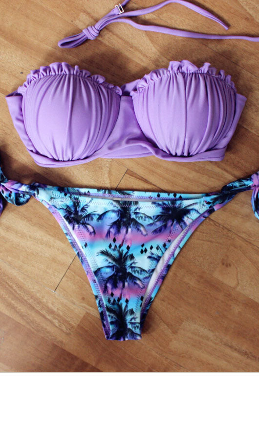 Coconut Tree Bikini Set
