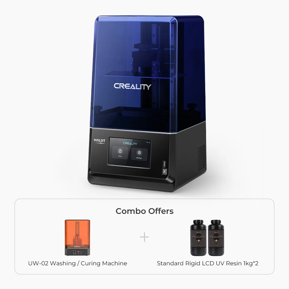 HALOT-ONE PLUS Combo With Curing Machine and Resin
