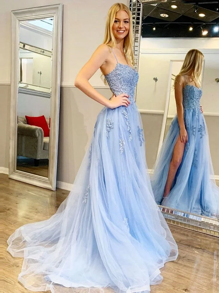 Amalrob Graduation Prom Embroidery Sequined Voile 2018 new Women's elegant long gown party proms for gratuating date ceremony gala evenings dresses