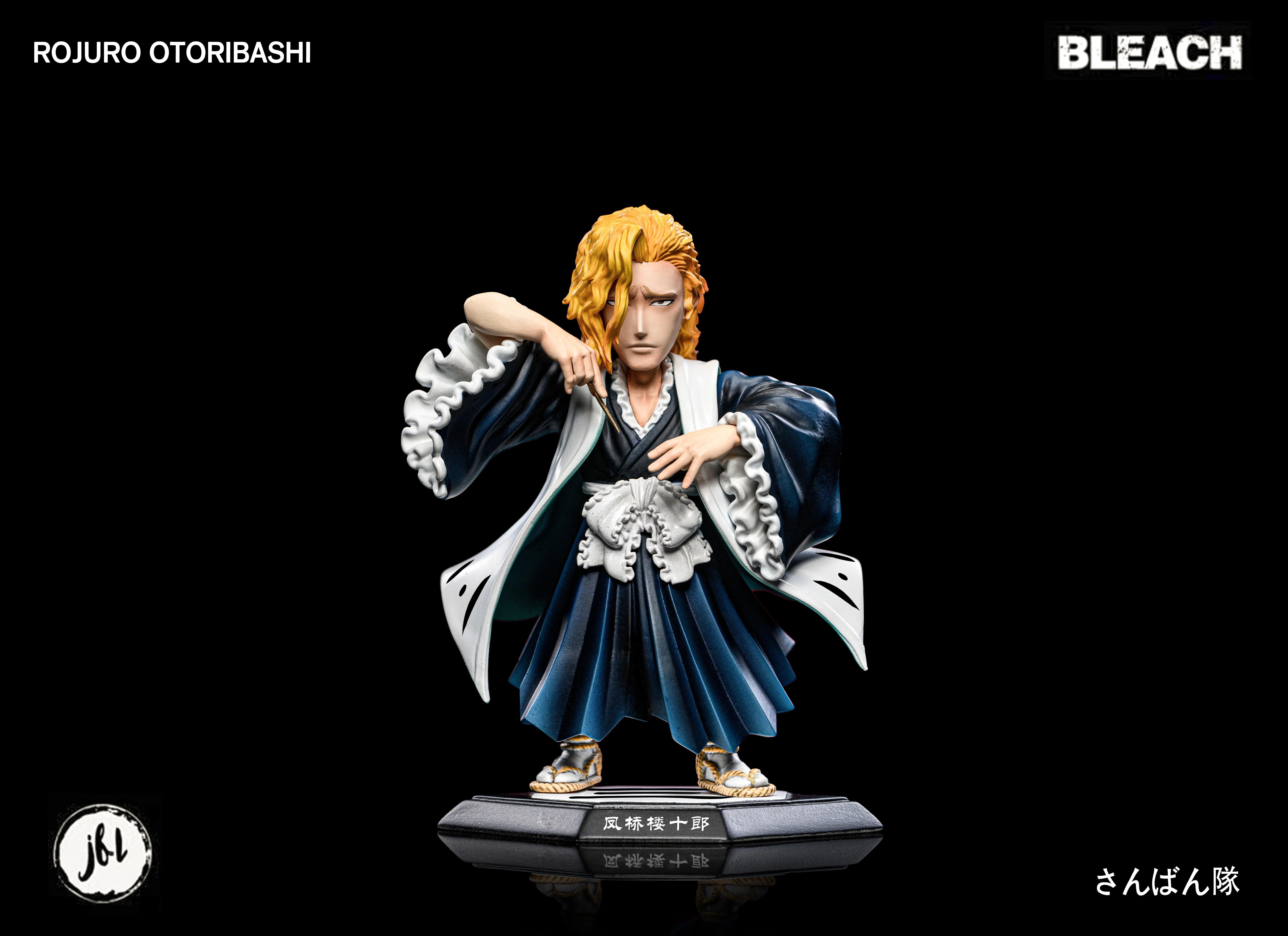 JFL Studio - BLEACH Captain Series #3 Rōjūrō Ōtoribashi Statue(GK)
