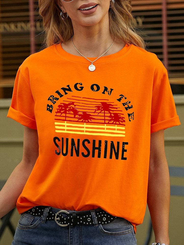 Bestdealfriday Bring On The Sunshine Women's T-Shirt
