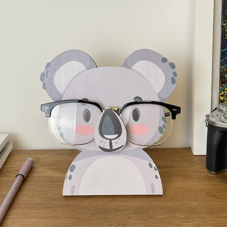 Glasses Holder Stand Gift - Groundhog[Remi]