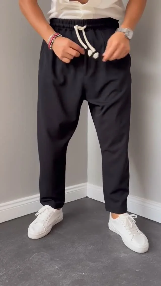 Men's Sweatpants with Elastic Waistband