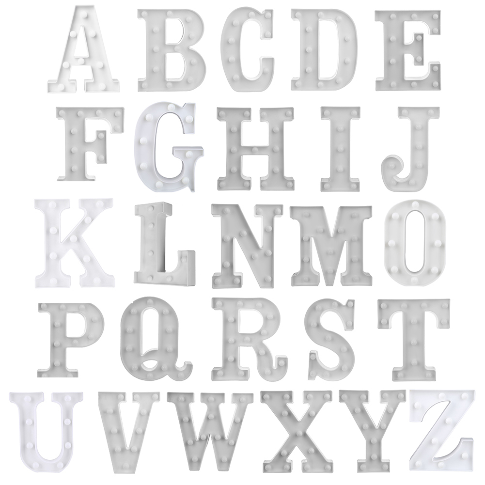 3D Letter LED Night Light Wall Hanging Marquee Sign Alphabet Decor Lamp, The, 501 Original
3D Letter LED Night Light Wall Hanging Marquee Sign Alphabet Decor Lamp, The, 501 Original
