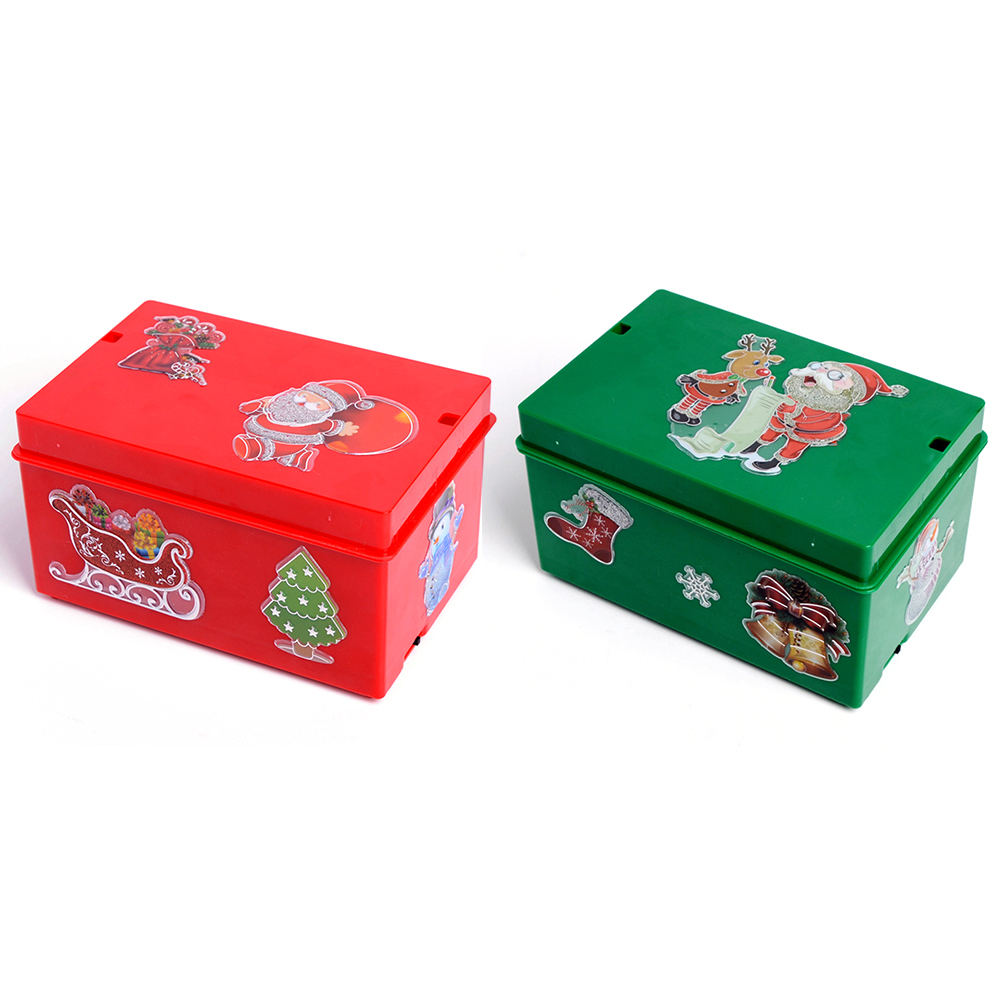 Singing Music Santa Claus with Dance Gift Box Christmas Electric Music Box, Red, 501 Original
Singing Music Santa Claus with Dance Gift Box Christmas Electric Music Box, Red, 501 Original